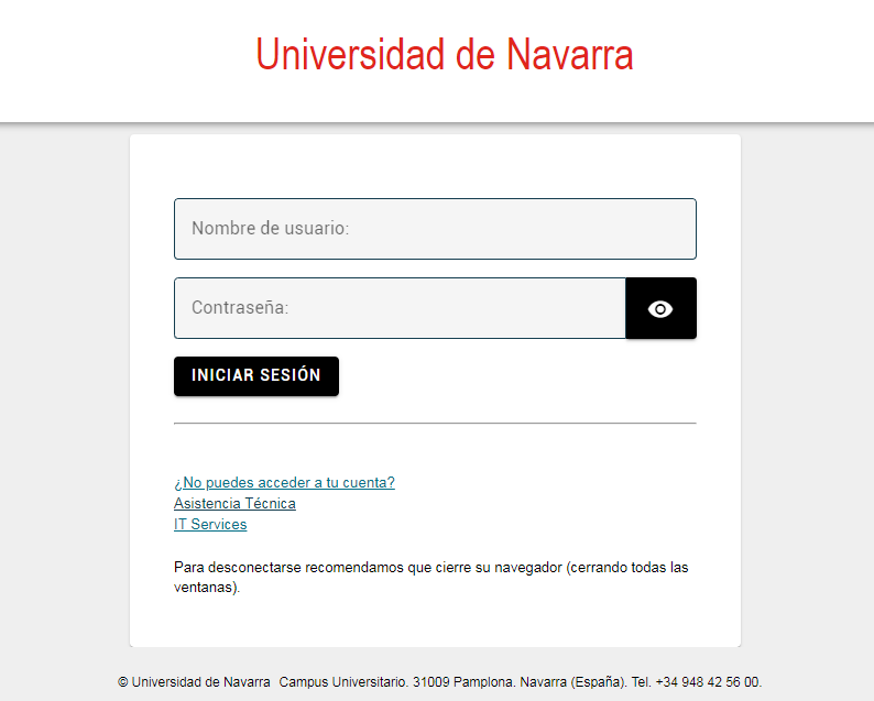 login miportal unav - mail unav