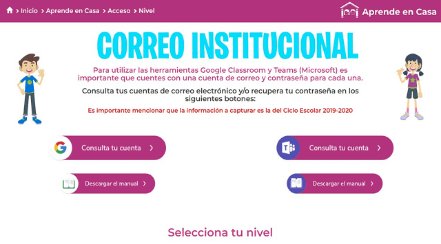 acceder a correo institucional sep