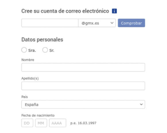 crear un correo gmx