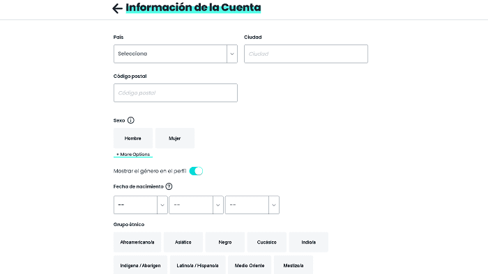 registrar otros datos en pof