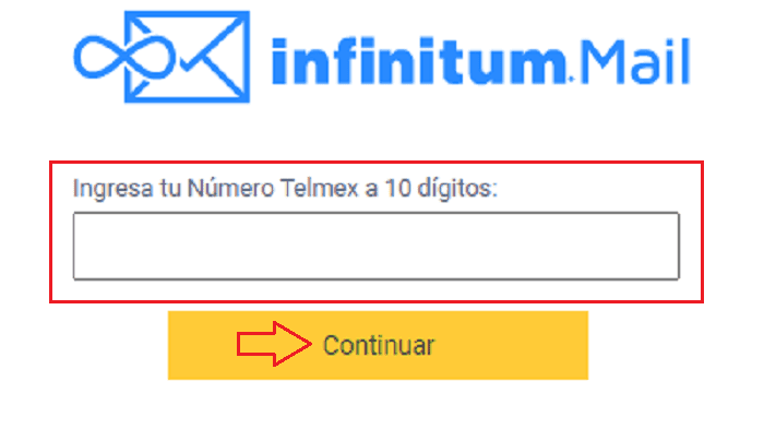 ingresar numero telmex